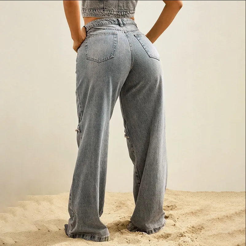 Y2K Vintage Baggy Denim Pants