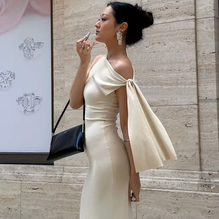 Fashion Solid O Neck Sleeveless Patchwork Sexy Bodycon Maxi Prom Dress Summer Women Clothes Party Festival Club Y2K
