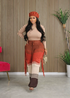 Knitted Pants for Women Wide Leg High Waisted Trousers Casual Office Ladies Thicken Warm Tassels Pants 2023 Autumn Winter
