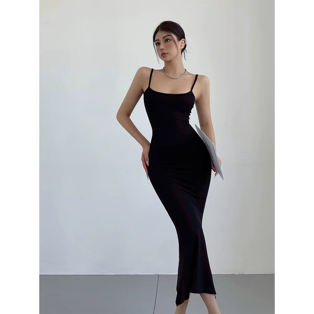 Sexy Slim Strap Dress Elegant Women&